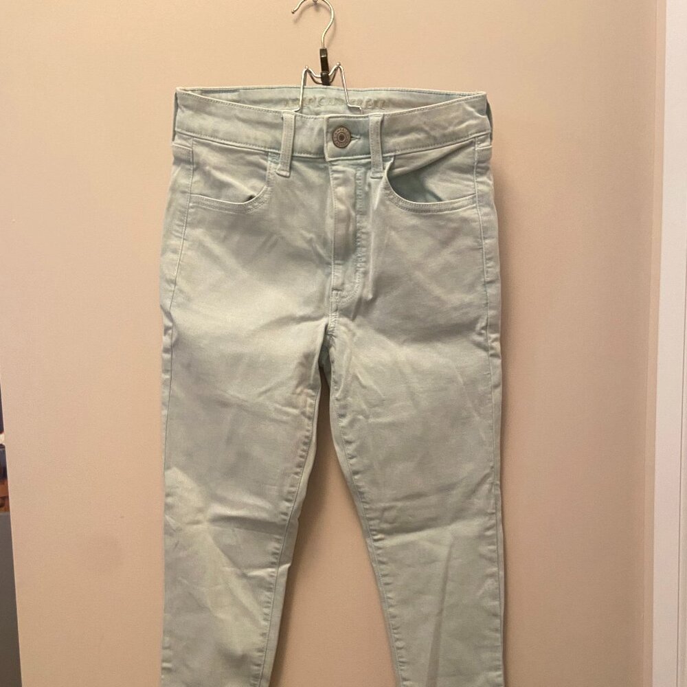 American Eagle Blue Jegging
